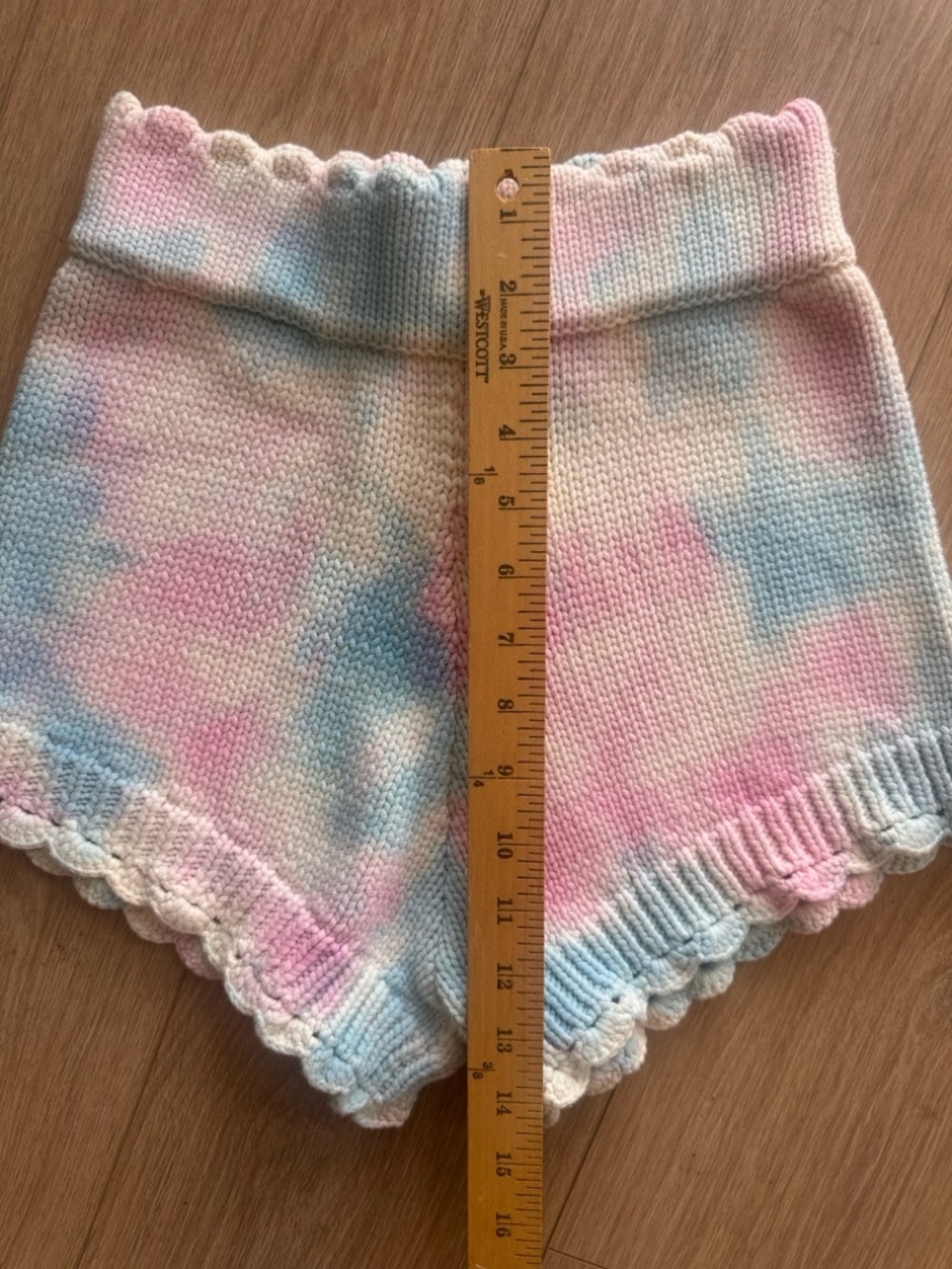 LoveShackFancy Karissa Short Cotton Candy Hand Dye Size XS - Picture 12 of 13